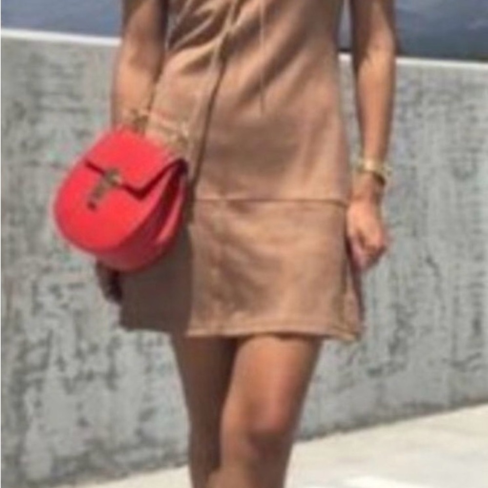 Paper Crane Brown Dress